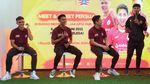 Keseruan Meet and Greet Bersama Bintang Persija Jakarta, Sejumlah The Jakmania Ditantang Unjuk Skill Juggling Bola