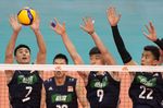 Aksi Pamer Spike di Ajang Volleyball Nations League 2022