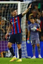 Aksi Robert Lewandowski Mengoyak Gawang Villarreal, Jadi Top Skor Sementara La Liga 2022/2023