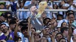 Cetak Hattrick ke Gawang Curacao, Messi Lewati 100 Gol Bersama Timnas Argentina