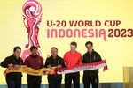 JUARAGA Bersama Erick Thohir Rilis Merchandise Resmi Piala Dunia U-20 2023