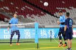 Melihat dari Dekat Pemain Timnas Argentina saat Melakukan Sesi Latihan di SUGBK