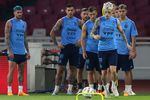 Melihat dari Dekat Pemain Timnas Argentina saat Melakukan Sesi Latihan di SUGBK