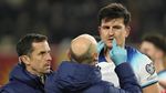Aksi Harry Maguire saat Timnas Inggris Vs Makedonia Utara di Kualifikasi Euro 2024 Aksi Harry Maguire saat Timnas Inggris Vs Makedonia Utara di Kualifikasi Euro 2024
