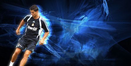 Cristiano Ronaldo Blue Shadow