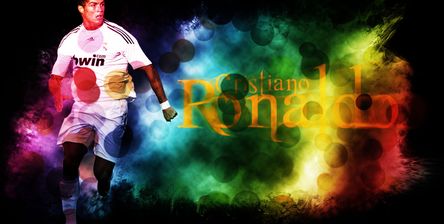 Cristiano Ronaldo Rainbow