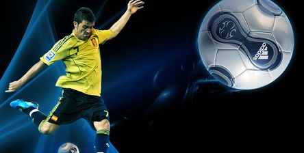 David Villa Kick
