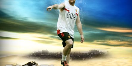 Wayne Rooney Sand