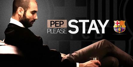 Pep Please Stay at Barca