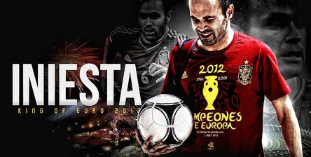 Iniesta, King of Euro 2012