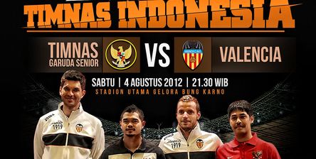 Timnas Garuda Senior vs Valencia