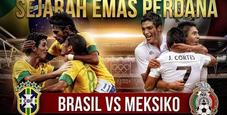 Final Olimpiade: Brasil v Meksik