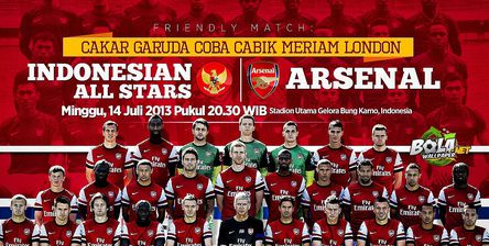 Indonesia All Stars vs Arsenal