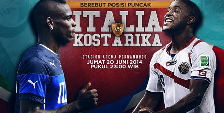Italia vs Kosta Rika