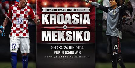 Kroasia vs Meksiko