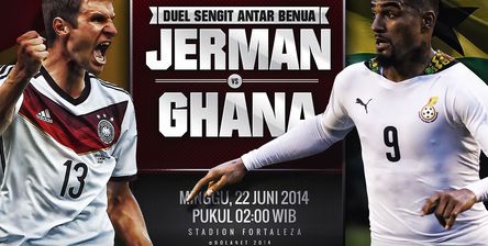 Jerman vs Ghana