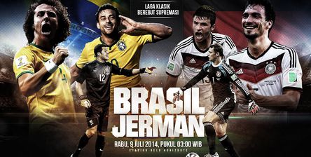 Brasil vs Jerman