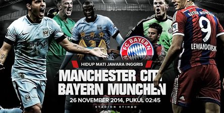 Manchester City vs Bayern Munich