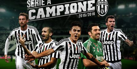 Juventus Juara Serie A 2015/2016