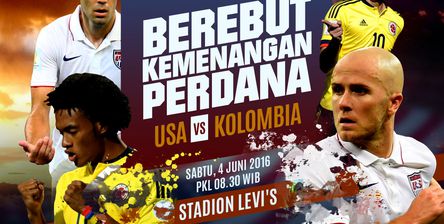 Amerika Serikat vs Kolombia