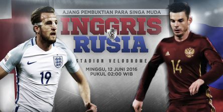 Inggris vs Rusia