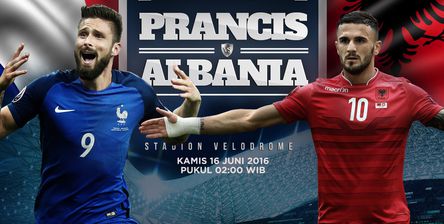 Prancis vs Albania