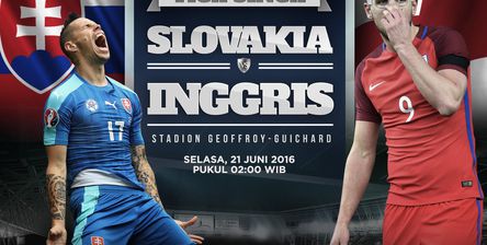 Slovakia vs Inggris