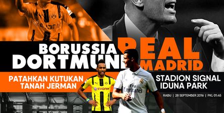 Borussia Dortmund vs Real Madrid