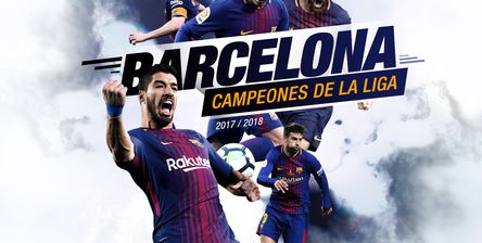 Barcelona La Liga Campeones 2018