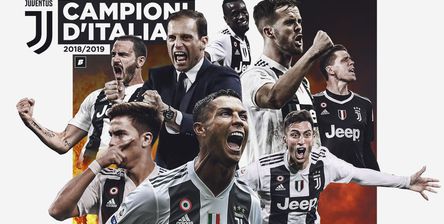Juventus, Campioni D Italia 2019