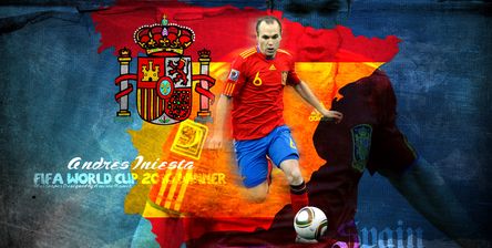 andres iniesta spain