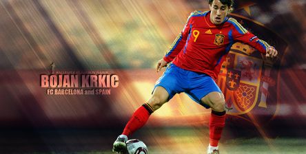 bojan krkic spain 2011