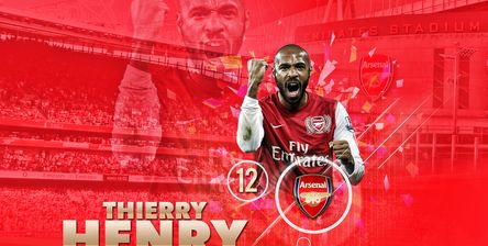 THIERRY HENRY 12 ARSENAL