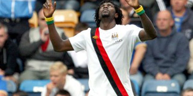 Adebayor Kembali Menangkan City