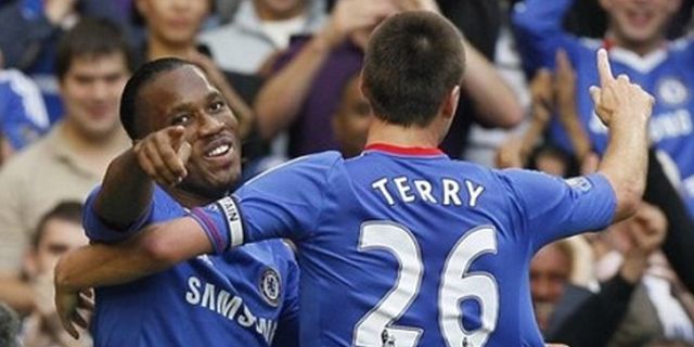 Ancelotti Bantah Perseteruan Terry-Drogba Ancelotti Bantah Perseteruan Terry-Drogba
