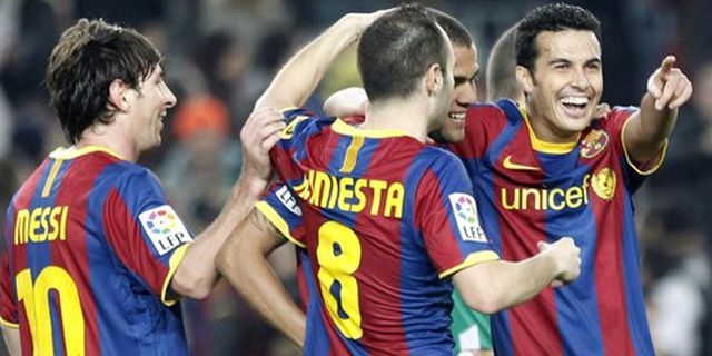 Review: Dua Gol Villa Mantapkan Posisi Barca 