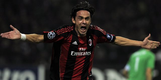Milan Tetap Cantumkan Pippo di Liga Champions Milan Tetap Cantumkan Pippo di Liga Champions