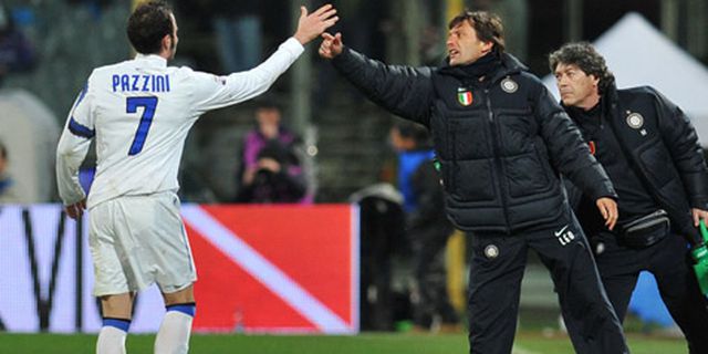 Review: Gol Pazzini Buat Inter Kembali Dekati Milan