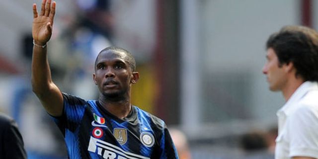 Samuel Eto'o Isyaratkan Tinggalkan Inter Samuel Eto'o Isyaratkan Tinggalkan Inter