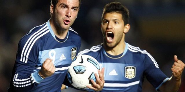 Aguero Absen di dua Laga Kualifikasi Argentina Aguero Absen di dua Laga Kualifikasi Argentina