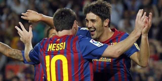 Villa: Messi Meningkatkan Permainan Saya Villa: Messi Meningkatkan Permainan Saya