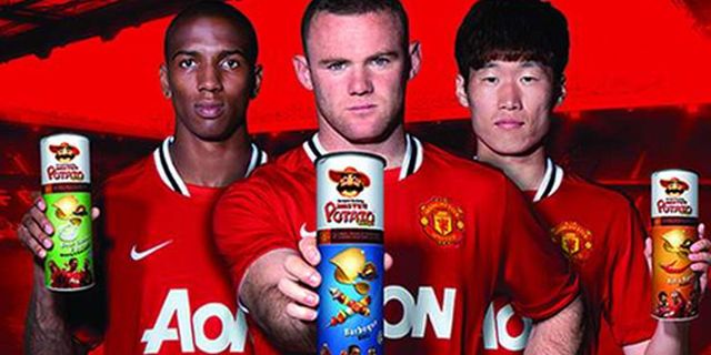 Mister Potato Berhasil Gandeng Manchester United Mister Potato Berhasil Gandeng Manchester United