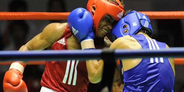Tinju: Petinju Indonesia Kerahkan Seluruh Tenaga di Final Tinju: Petinju Indonesia Kerahkan Seluruh Tenaga di Final