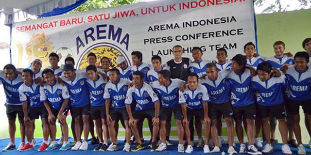 Arema Indonesia Launching Tim 2011-2012 Arema Indonesia Launching Tim 2011-2012