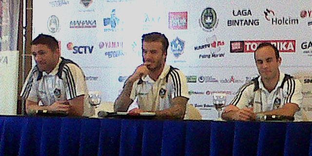 Beckham Akui Siap Hadapi Indonesia Beckham Akui Siap Hadapi Indonesia