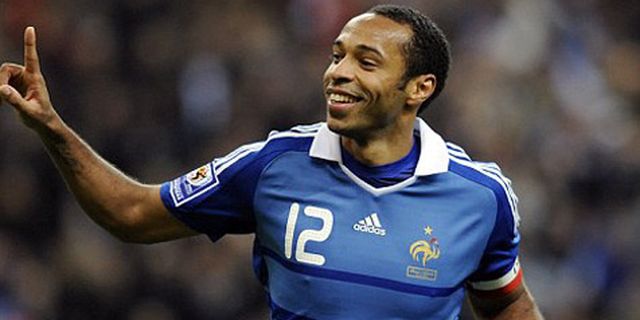 Henry Akan Pakai Nomor 12 di Kostum Arsenal Henry Akan Pakai Nomor 12 di Kostum Arsenal
