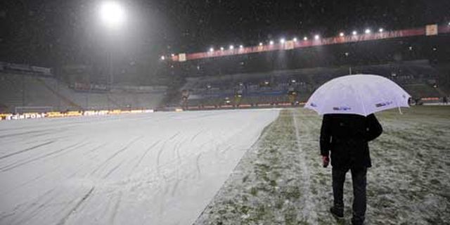 Turun Salju, Laga Parma-Juve Ditunda Turun Salju, Laga Parma-Juve Ditunda