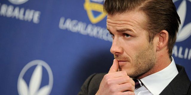 Lucu, Beckham Dikartu Merah Kendati Tak Bermain Lucu, Beckham Dikartu Merah Kendati Tak Bermain