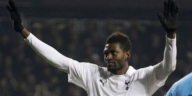 Adebayor Puas Akhiri Paceklik Gol Adebayor Puas Akhiri Paceklik Gol