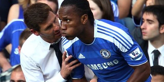 AVB Bantah Drogba Gantikan Posisinya AVB Bantah Drogba Gantikan Posisinya